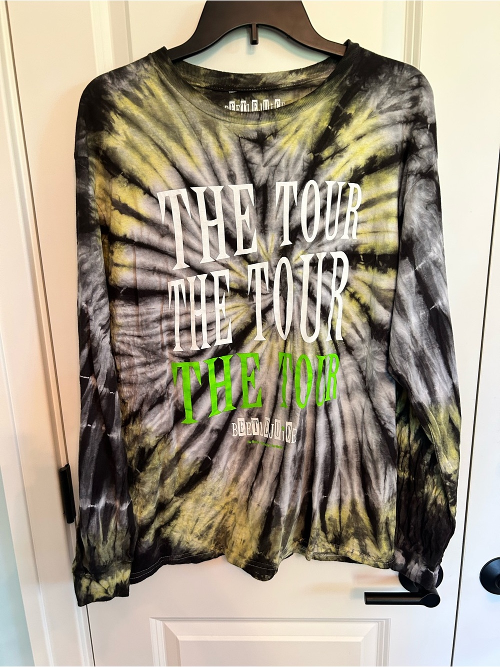 Beetlejuice: The Musical Tie Dye Long Sleeve Tee